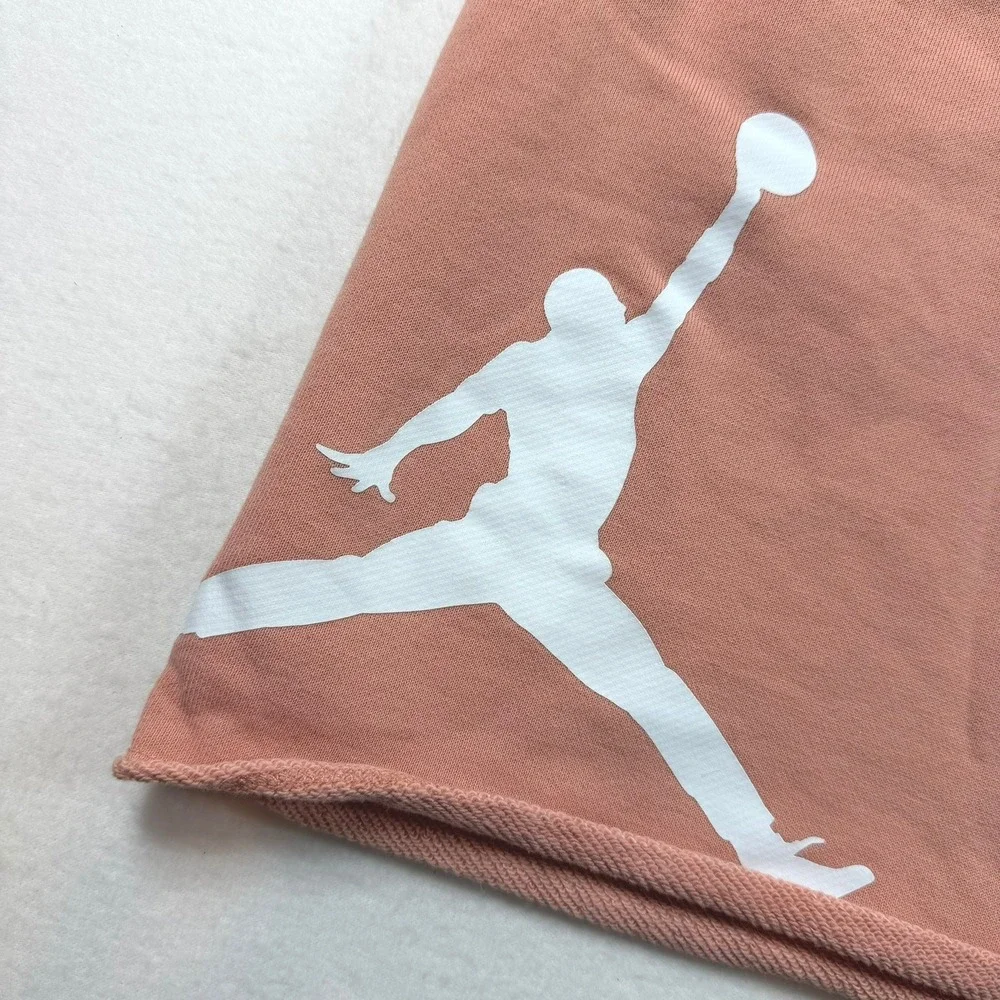 Jordan Essentials Mens Fleece Shorts Arctic Orange Jumpman DM1359-824 3XL